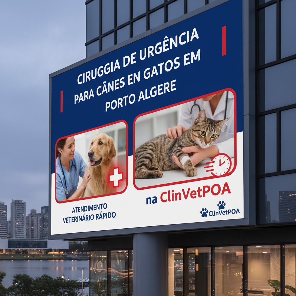Cirurgia de Urgência para Cães e Gatos em Porto Alegre | Atendimento Veterinário Rápido na ClinVetPOA